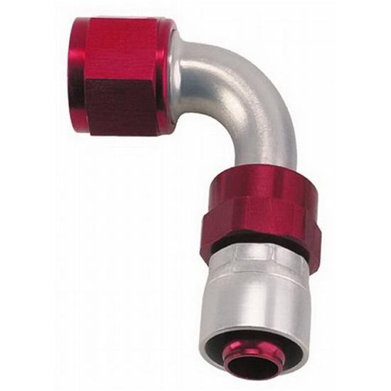 Aeroquip FBM4234 Starlite Crimp Fitting, 90 Degree, -10 AN