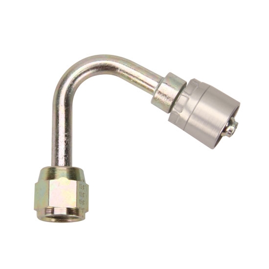 Aeroquip FBM4141 Starlite Crimp Fitting, 120 Degree, -4 AN