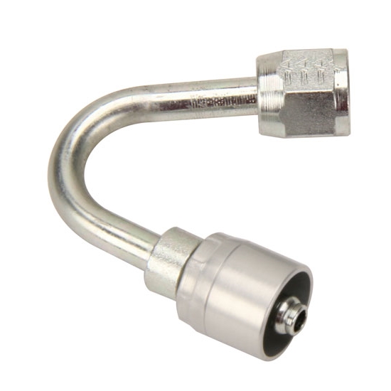 Aeroquip FBM4151 Starlite Crimp Fitting, 150 Degree, -4 AN