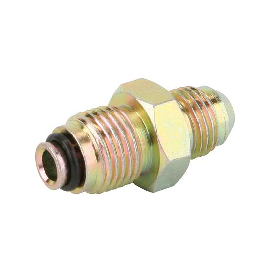 Steel Power Steering Box Adapter Fitting 16mm-1.5 IFM/-6 AN, 80-Up GM