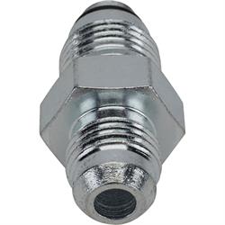 Steel Power Steering Box Adapter Fitting 16mm-1.5 IFM/-6 AN, 80-Up GM