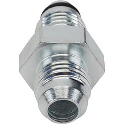 Steel Power Steering Box Adapter Fitting 14mm-1.5 IFM/-6 AN, 80-Up GM