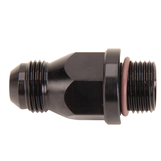 Fragola 4919461-BL O-Ring Boss Carb Adapter, -8 AN to -8 AN, Short