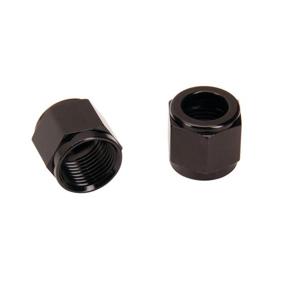 Aluminum Tube Nut Couplers, -8 AN, 1/2 Inch, 2/Pack
