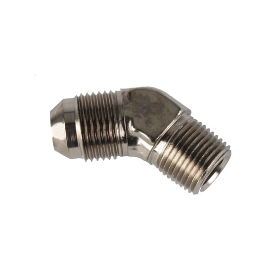 Aeroquip FCE2023 45 -8 AN Flare to 3/8 Inch NPT Pipe Adapter Fitting