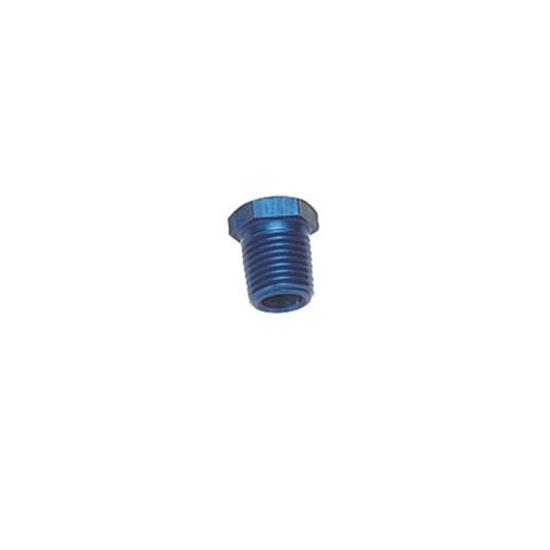 Aluminum Pipe Bushing Reducer Fitting, 3/8 NPT to 1/4 NPT