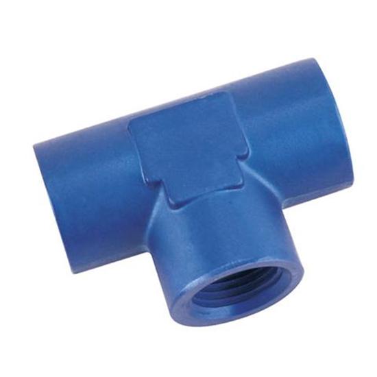 Aluminum Female Pipe Tee, 1/2 Inch