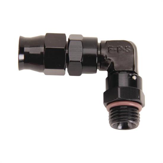 Fragola 6897061-BL Real Street 90 Deg. PTFE Hose End Fitting, -6 AN