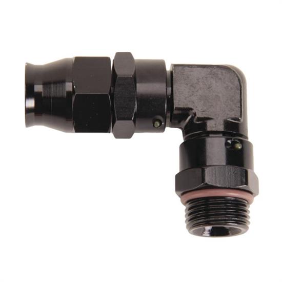 Fragola 6897081-BL Real Street 90 Deg. PTFE Hose End Fitting, -8 AN