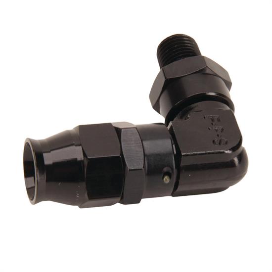 Fragola 689907-BL Real-Street 90 Degree PTFE Hose End Fitting, -8 AN
