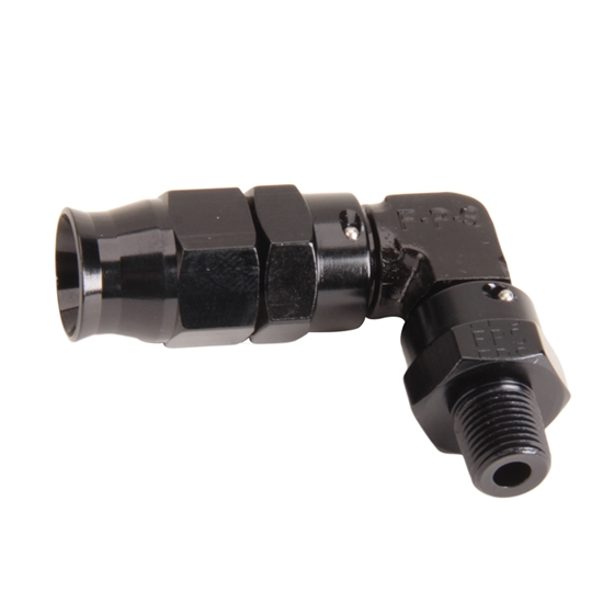 Fragola 6899621-BL Real Street 90 Deg. PTFE Hose End Fitting, -6 AN