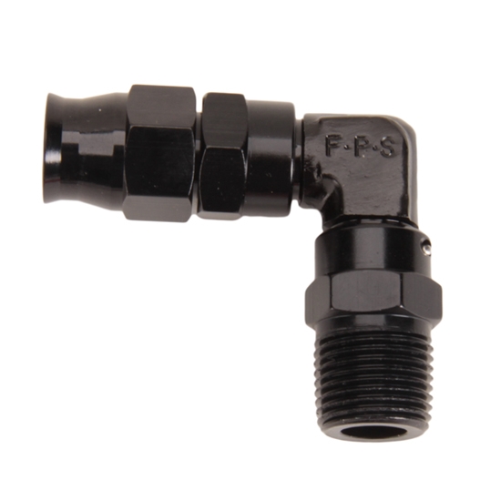 Fragola 6899661-BL Real Street 90 Deg. PTFE Hose End Fitting, -6 AN