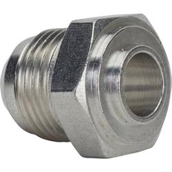 Male Aluminum 37 Degree AN Flare Weld Bung Fitting, -8 AN