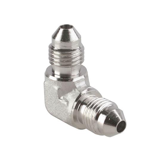 Stainless Steel 90 Degree AN3 to AN3 Adapter Fitting