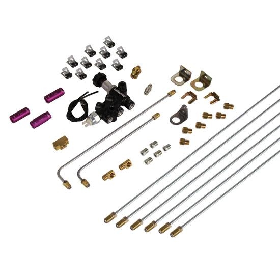Speedway Universal Brake System Builder Kit, Lines/Fittings/Valves