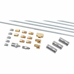 Speedway Universal Brake System Builder Kit, Lines/Fittings/Valves