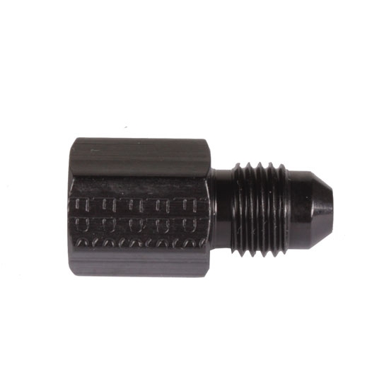 Fragola 495021BL Pressure Fitting 1/8 Inch Female to AN4 Male - Black