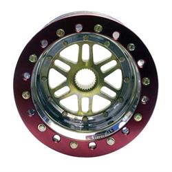 Sander 27-Spline Wheel, Outer Beadlock, No Cover, 10 x 8, 3 In Offset
