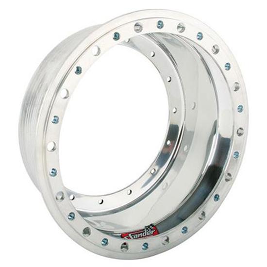 Sander Engineering 1-11L 15 x 11 Inch Wheel Outer Half with Beadlock