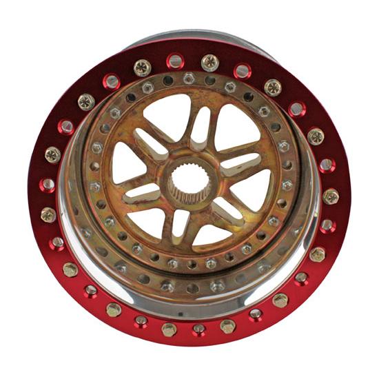 Sander Engineering 13-084-SI1 13x8 Wheel, 4 Inch Backspace