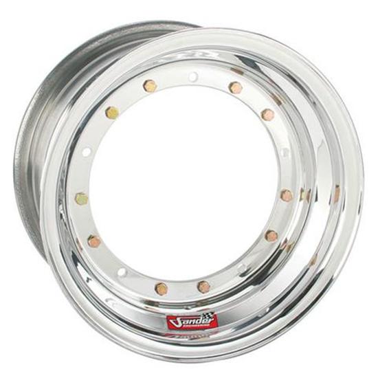 Sander 15-093-DN Direct Mount Front Wheel, 15x9, 3 Offs, No Lock/Cover
