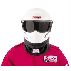 Simpson 23012BK Knit Nomex Helmet Skirt, Black