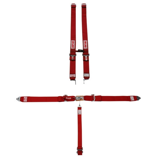 Simpson 5-Point Harness With Sternum Protector, Clip-In, Pull Down