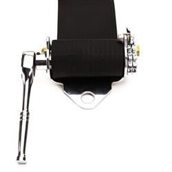 Simpson 51203 Latch n Link Safety Belt w/Steel Adjusters, LH Ratchet