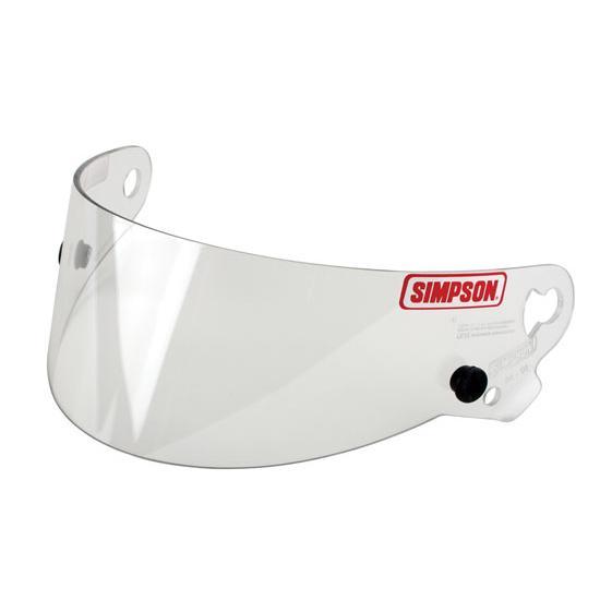 Simpson 89300 Clear Helmet Shield, Fits SX Styles 4-8