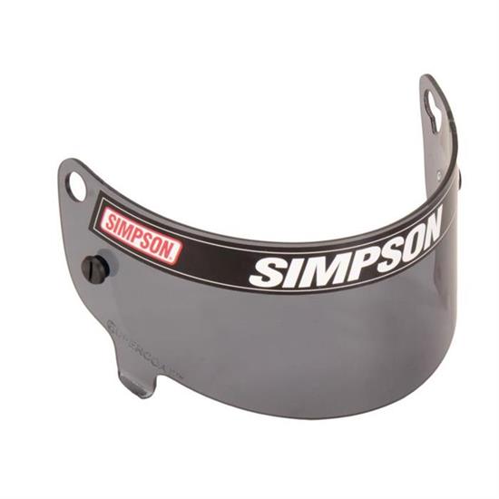 Simpson J88601 Repl.Helmet Shield for JR Speedway Shark, Dark Smoke