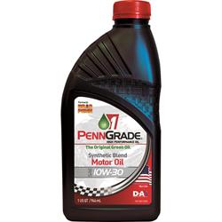 Penn Grade 1 SAE 10W30 Synthetic Blend Performance Engine Oil, 1 Qt.