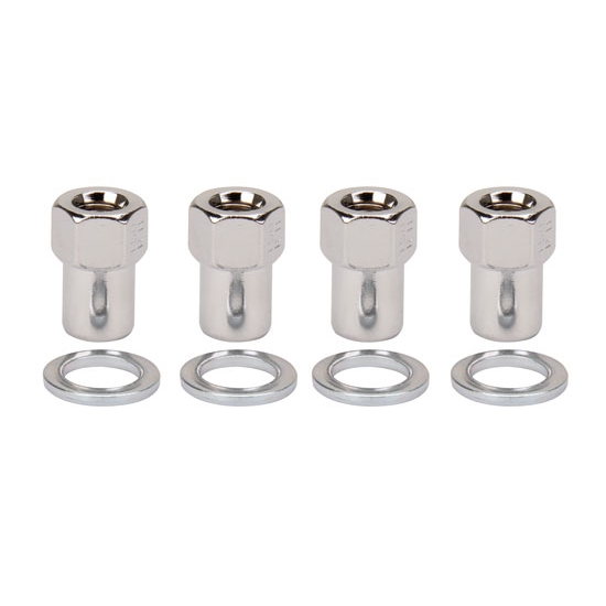 Gorilla Automotive 73077B 7/16 In-20 Open Mag Wheel Lugs 3/4 In Shank