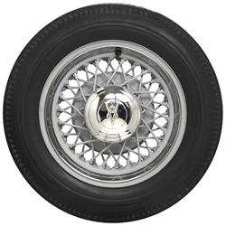 Coker Tire 635960 Firestone Blackwall Tire, Bias Ply, 500/525-16