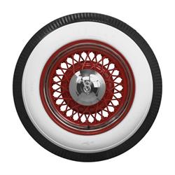Coker Tire 663520 Firestone Bias Ply Tire, 4 Inch Whitewall 6.50-16