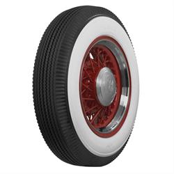 Coker Tire 663520 Firestone Bias Ply Tire, 4 Inch Whitewall 6.50-16