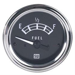 Stewart Warner 82211 Standard Fuel Level Gauge, Electric, 2-1/16 Inch