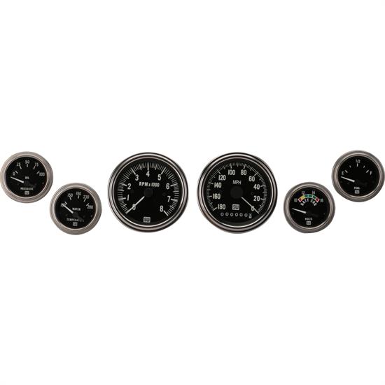 Stewart Warner 82263 Deluxe Electric 6 Gauge Cobra Kit