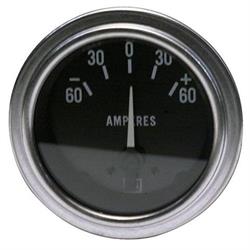 Stewart Warner 82311 Deluxe Ammeter Gauge, 2-1/16 Inch, 60-0-60 Amps