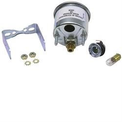 Stewart Warner 82323 Deluxe 2-1/16 Mech Oil Press Gauge, 5-100 PSI