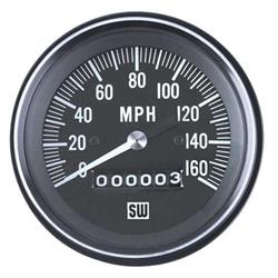 Stewart Warner 550HH-D Heavy Duty Speedometer, Mechanical, 3-3/8 Inch