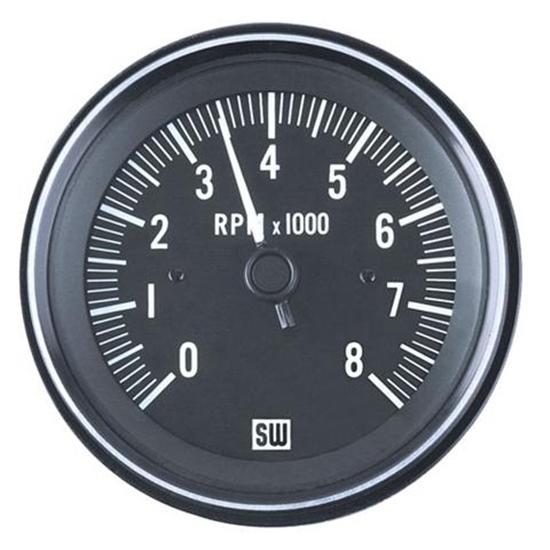 Stewart Warner 82171 Heavy Duty Tachometer, Electric, 3-3/8 Inch