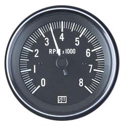 Stewart Warner 82171 Heavy Duty Tachometer, Electric, 3-3/8 Inch