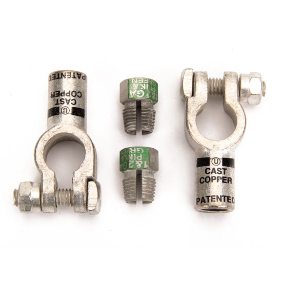 Taylor 21405 Top Post Battery Cable Terminal End Kit, 2 Pack