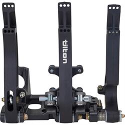 Tilton 72-603 3-Pedal Floor Mount w/75-Series Master Cylinders