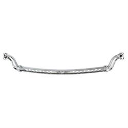 Super Bell 1021-DC Chrome 48 Inch Drilled I Beam Ford 4 Inch Drop Axle