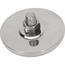 Speedway Brake Pedal Foot Pad, Round, Stainless Steel Speedway Brake Pedal Foot Pad, Round, Stainless Steel