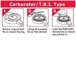 Fuel Saver for Carbureted/TBI Engines, 7-1/4 O.D., 3/4 Inch Tall