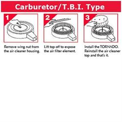 Fuel Saver for Carbureted/TBI Engines, 7-1/4 O.D., 1-1/8 Inch Tall