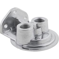Single Remote Oil Filter Bracket, Vertical Outlet, 13/16-16 Thread