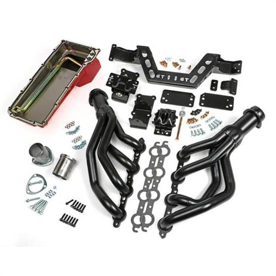 Trans-Dapt 42014 Engine Swap Kit, 1967-74 GM LS Manual, Uncoated